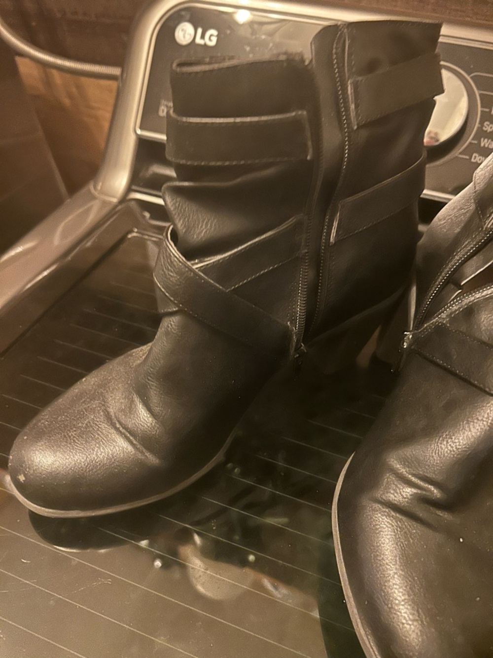 Levity Black Ankle Booties - Picture 4 of 8